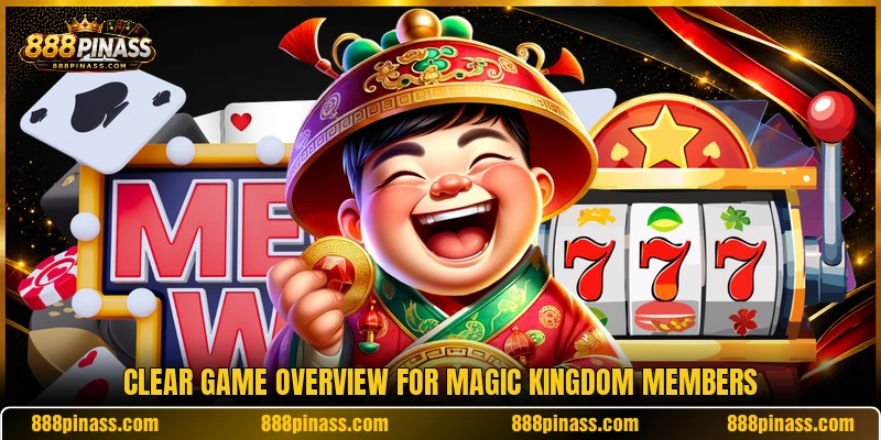 Clear game overview for Magic Kingdom members Clear game overview for Magic Kingdom members