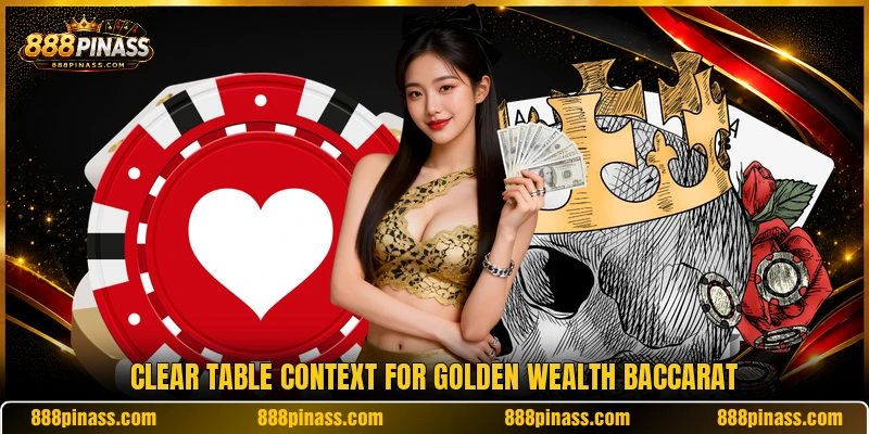 Clear table context for golden wealth baccarat Clear table context for golden wealth baccarat