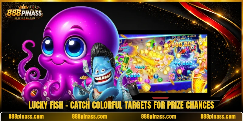 Lucky Fish - Catch Colorful Targets For Prize Chances