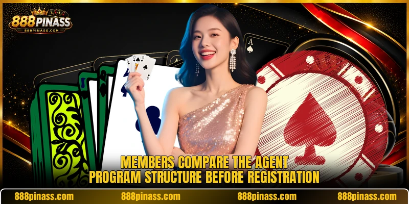 Members compare the agent program structure before registration